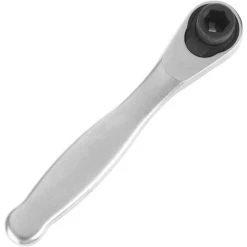 Langray 1/4 "Ratchet Mini Tool Wrench Automatic Release 72 Tooth Hexagonal Torque Screwdriver
