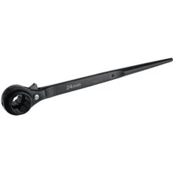 Drillpro Steel Ratchet Podger Spanner Fence Erecting Scaffold Spanners Sharp Tail Wrench 19-24mm