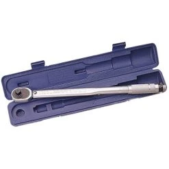 Square Drive Ratchet Torque Spanner 1/2 Silver 30357 Draper Tools