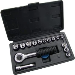 Amtech I0070 16 Piece 1/4 Drive Socket Set