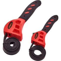 Amtech S0875 2 Piece Strap Wrench Set