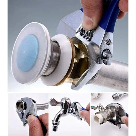 MUFF Large Open End Adjustable Wrench With Short Handle, Multifunctional Wrench For Repair 30cm - Image 4