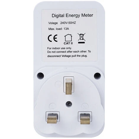 MUFF Plug-in Energy Monitor Power Meter Electricity Electric Usage Monitoring Socket UK - Image 4