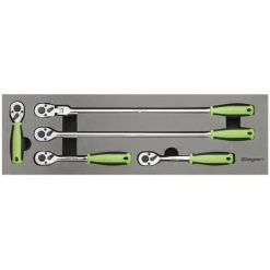Sealey S01230 Ratchet Wrench Set 5pc 3/8Sq Drive Flip Reverse