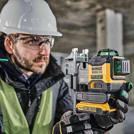 DeWalt DCLE34031D1 18V XR Compact Green Laser 3 X 360 Degree - 2.0Ah Battery 5 DeWalt DCLE34031D1 18V XR Compact Green Laser 3 X 360 Degree - 2.0Ah Battery - Image 3