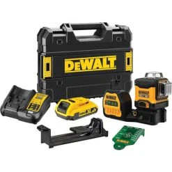 DEWALT DCE089D1G18 18v Cross Line Laser
