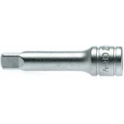 Teng Tools 1/4in Drive Socket Extension Bar 50mm 2in Length M140020-C