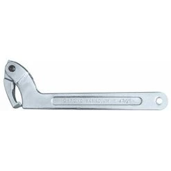 HFS (R) C Spanner Tool Adjustable Hook Wrench Chrome Vanadium (2'' - 4 3/4''(51-121mm))