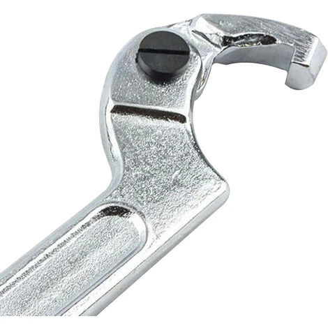 HFS (R) C Spanner Tool Adjustable Hook Wrench Chrome Vanadium (2'' - 4 3/4''(51-121mm)) 5 HFS (R) C Spanner Tool Adjustable Hook Wrench Chrome Vanadium (2'' - 4 3/4''(51-121mm)) - Image 3