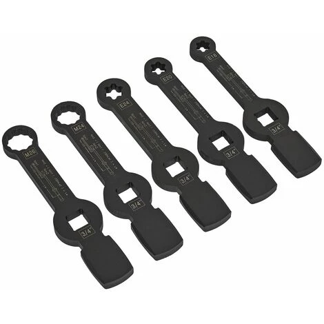 Sealey Brake Caliper Slogging Wrench Set 5pc CV212 5 Sealey Brake Caliper Slogging Wrench Set 5pc CV212 - Image 3
