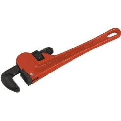 Sealey Pipe Wrench European Pattern 250mm Cast Steel AK5102