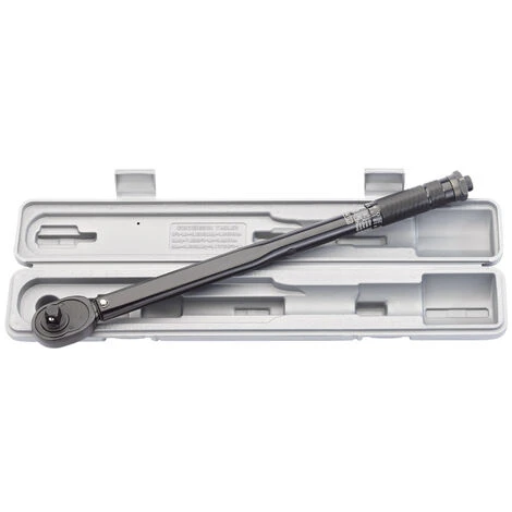 Draper 64535 Ratchet Torque Wrench, 1/2" Sq. Dr., 30 - 210Nm