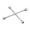 Clarke 4 Way Wheel Wrench Spanner Car Brace 17 19 21 23mm Socket Nut Tyre CHT818 -Bahco shop 63525425 1