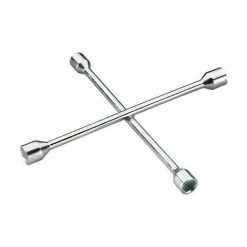 Clarke 4 Way Wheel Wrench Spanner Car Brace 17 19 21 23mm Socket Nut Tyre CHT818