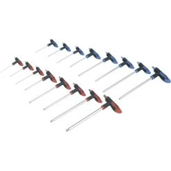 Sealey T-Handle TRX-Star & Hex Key Set 16pc AK7147
