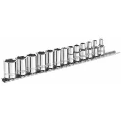 Expert Socket Set Of 13 Metric 1/4in Drive