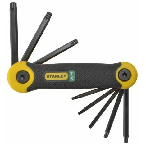 Stanley Tools TORX Key Folding Set Of 8 (TX9-TX40) 3 Stanley Tools TORX Key Folding Set Of 8 (TX9-TX40)