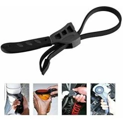 GROOFOO Universal Strap Wrench Adjustable Spanner 500mm Rubber Adjustable Wrench Nut Clamp Repair Tool 10 GROOFOO Universal Strap Wrench Adjustable Spanner 500mm Rubber Adjustable Wrench Nut Clamp Repair Tool -Bahco shop 64212042 4