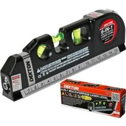 Dekton Multipurpose Horizontal Vertical Pin-point Laser Laser Spirit Level