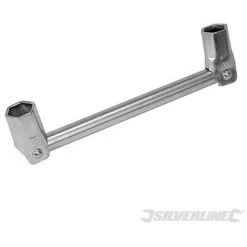 Silverline (101528) Double-Ended Scaffold Spanner 7/16 & 1/2