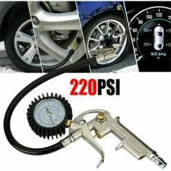 READCLY Tire Inflation Gauge With Gauge 220PSI And Inflator With Hose Air Chuck Gun Grip Handle Tire Pressure Gauge Compressor Accessories 10 READCLY Tire Inflation Gauge With Gauge 220PSI And Inflator With Hose Air Chuck Gun Grip Handle Tire Pressure Gauge Compressor Accessories -Bahco shop 66547764 4