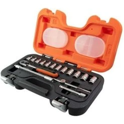 Bahco S160 Socket 1/4in Drive 16 Piece Socket Set