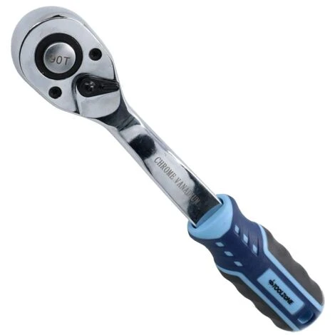 Toolzone Elite 1/2Drive Ratchet Handle Socket Wrench 90T Fine Tooth SS232 - Image 3