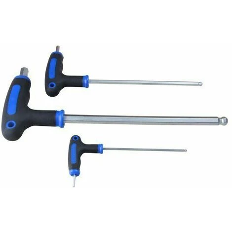 US PRO 9pc T Handle Hex Ball Set Allen Key 2mm - 10mm Ball End Hex Keys 1612 4 US PRO 9pc T Handle Hex Ball Set Allen Key 2mm - 10mm Ball End Hex Keys 1612 - Image 2