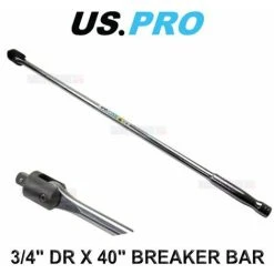 US PRO Tools 3/4 Dr Power Breaker Knuckle Bar 40 4161