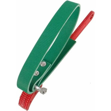 READCLY Oil Filter Strap Wrench Adjustable Oil Filter Wrench Rubber Strap Wrench Made Of Carbon Steel For Jar Opener Tractor Oil Filter Shower Head Faucet - Image 2