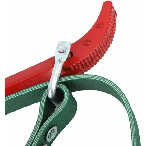 READCLY Oil Filter Strap Wrench Adjustable Oil Filter Wrench Rubber Strap Wrench Made Of Carbon Steel For Jar Opener Tractor Oil Filter Shower Head Faucet - Image 5