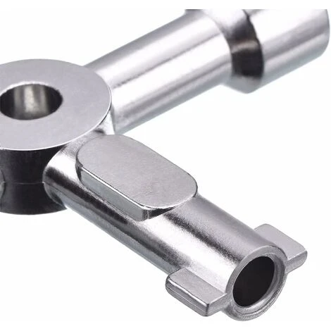 READCLY 4-Way Multi-Function Key For Electric Water Meter, Gas, Key Opener Cabinet Box (Silver) - Image 2