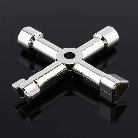 READCLY Plumbers Multi-function Cross Key Control Cupboard Key Universal Cross Switch Key Control For Train Electric Elevator - Image 3