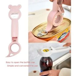 EINEMGELD Jar Opener, 4 In 1 Multi Function Can Opener Bottle, Multi Kitchen Tool For Jelly Jars, Wine, Beer And Other, Bottle Opener To Protect The Nail Use For Children, Elderly And Arthritis Sufferers. 9 EINEMGELD Jar Opener, 4 In 1 Multi Function Can Opener Bottle, Multi Kitchen Tool For Jelly Jars, Wine, Beer And Other, Bottle Opener To Protect The Nail Use For Children, Elderly And Arthritis Sufferers. -Bahco shop 68106345 3