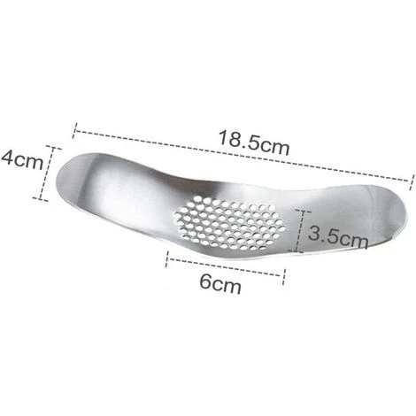 EINEMGELD Garlic Rocker Crusher Mincer Press Dishwasher Safe, Stainless Steel - Image 4