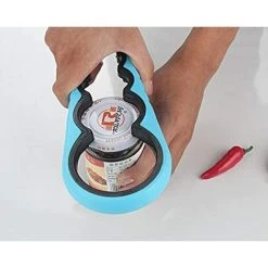 EINEMGELD Ergonomic Multi-Function Bottle, Can, Jar Opener - Jar Opener Grip, Kitchen Tool - Easy To Open Difficult Jars, Suit For Children Elderly Arthritis & Weak Hands - Blue 9 EINEMGELD Ergonomic Multi-Function Bottle, Can, Jar Opener - Jar Opener Grip, Kitchen Tool - Easy To Open Difficult Jars, Suit For Children Elderly Arthritis & Weak Hands - Blue -Bahco shop 68107005 3