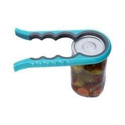 EINEMGELD Ergonomic Multi-Function Bottle, Can, Jar Opener - Jar Opener Grip, Kitchen Tool - Easy To Open Difficult Jars, Suit For Children Elderly Arthritis & Weak Hands - Blue 10 EINEMGELD Ergonomic Multi-Function Bottle, Can, Jar Opener - Jar Opener Grip, Kitchen Tool - Easy To Open Difficult Jars, Suit For Children Elderly Arthritis & Weak Hands - Blue -Bahco shop 68107005 4