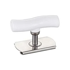 EINEMGELD Jar Opener For Weak Hands, Adjustable Stainless Steel Easy Grip Jar Opener For Seniors Arthritis Women Chilren Elderly To Open Jar Easily(White , 0.9 - 3.9Inches Bottle )