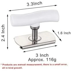 EINEMGELD Jar Opener For Weak Hands, Adjustable Stainless Steel Easy Grip Jar Opener For Seniors Arthritis Women Chilren Elderly To Open Jar Easily(White , 0.9 - 3.9Inches Bottle ) 9 EINEMGELD Jar Opener For Weak Hands, Adjustable Stainless Steel Easy Grip Jar Opener For Seniors Arthritis Women Chilren Elderly To Open Jar Easily(White , 0.9 - 3.9Inches Bottle ) -Bahco shop 68107407 3