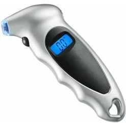NAXUNNN Digital Pressure Gauge 10 Bar, Digital Tire Pressure Gauge Car, Bike, Mountain Bike, Motorcycle