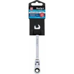 BlueSpot 8mm Chrome Vanadium Ratchet Spanner Flexible Head