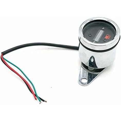 MODOU Motorcycle Fuel Gauge Meter Digital 10 LED Light 12V 6 MODOU Motorcycle Fuel Gauge Meter Digital 10 LED Light 12V - Image 4