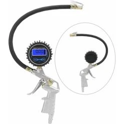 GDRHVFD Digital Tire Inflator, Digital Tire Pressure Gauge With LCD Display For Most Car, Truck, Motorcycle And Bike To Measure Tire Pressure Car Accessory -Bahco shop 74949969 4