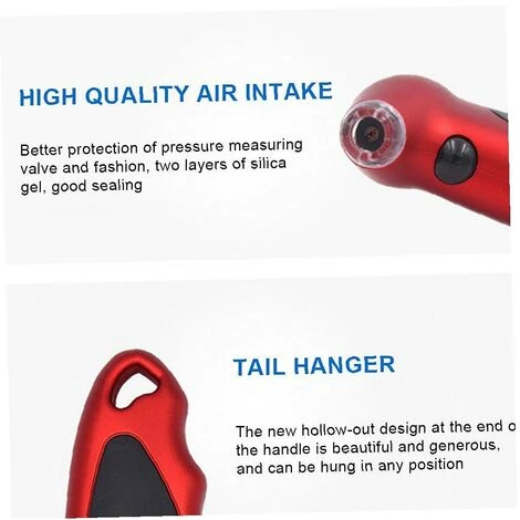 GDRHVFD Digital LCD Display Tire Pressure Gauge 100Psi 4 Tire Pressure Settings Red Meter, Measuring Tools Car Accessory 5 GDRHVFD Digital LCD Display Tire Pressure Gauge 100Psi 4 Tire Pressure Settings Red Meter, Measuring Tools Car Accessory - Image 3