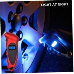 GDRHVFD Digital LCD Display Tire Pressure Gauge 100Psi 4 Tire Pressure Settings Red Meter, Measuring Tools Car Accessory 10 GDRHVFD Digital LCD Display Tire Pressure Gauge 100Psi 4 Tire Pressure Settings Red Meter, Measuring Tools Car Accessory -Bahco shop 74950948 4