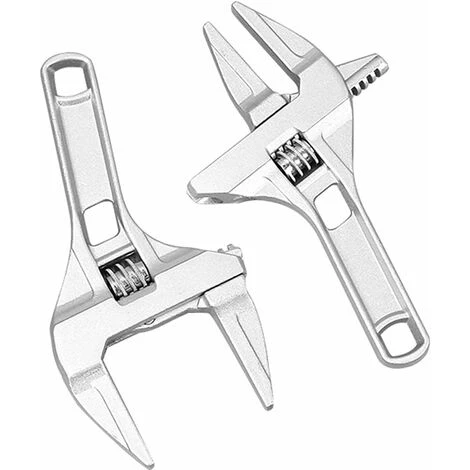 GDRHVFD Adjustable Wrench,6-68Mm Adjustable Wrenches Open Tool Accessorie Adjustable Spanners Aluminum Wrenches Bathroom Wrench Rod Plumber Hand Tool For Tightening Loosening Nuts Bolts - Image 4