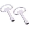 EINEMGELD Pieces Electrical Cabinet Key Elevator Lock Security Keys Zinc Alloy Water Meter Box Key Utility Key Socket Keys For Radiators Gas Electric Meter 2 EINEMGELD Pieces Electrical Cabinet Key Elevator Lock Security Keys Zinc Alloy Water Meter Box Key Utility Key Socket Keys For Radiators Gas Electric Meter -Bahco shop 75323875 1