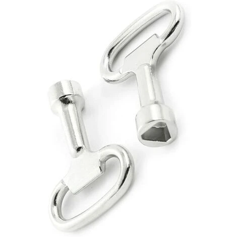 EINEMGELD Set Of 2 Metal Triangle Keys For 8mm Triangle Lock - Image 4