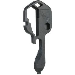 EINEMGELD 24 In 1 Multifunction Pocket Tool Stainless Steel Wrench Keychain Screwdriver Tools, Outdoor Multi Tool For Bottle Opener, Stripping, Camping (Black)