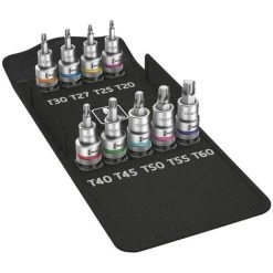 Wera 8767C Zyklop HF/9 TX 1/2'' Metric Hold Function Socket 9 Piece Set